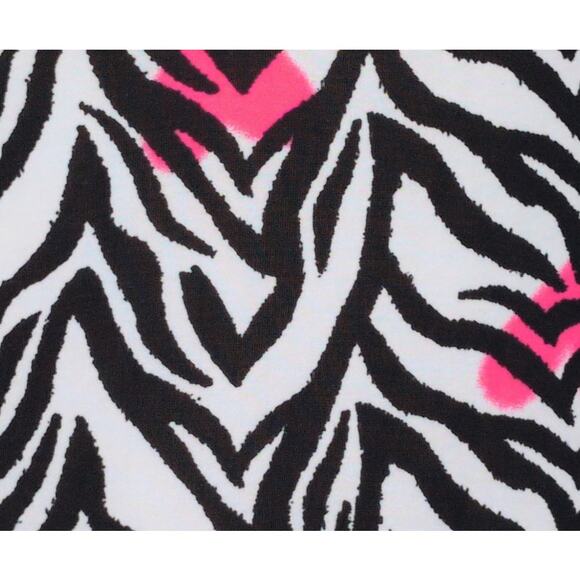 Y2K Zebra Print Babydoll Lingerie Slip Dress XS Coquette Fairy Grunge Whimsigoth - Picture 3 of 4